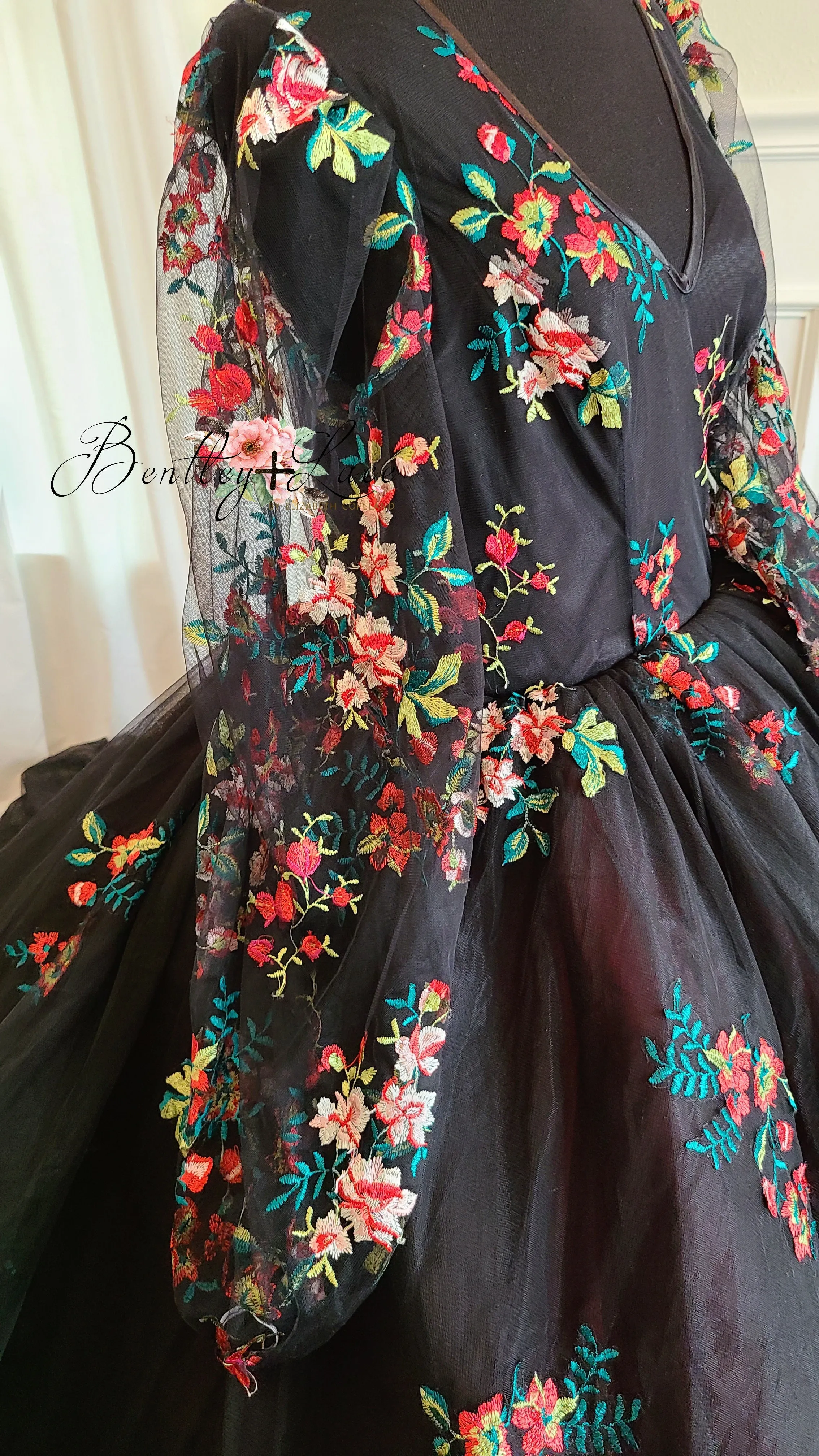 Adelaide-Beautiful floor long gown - Teen- Adult