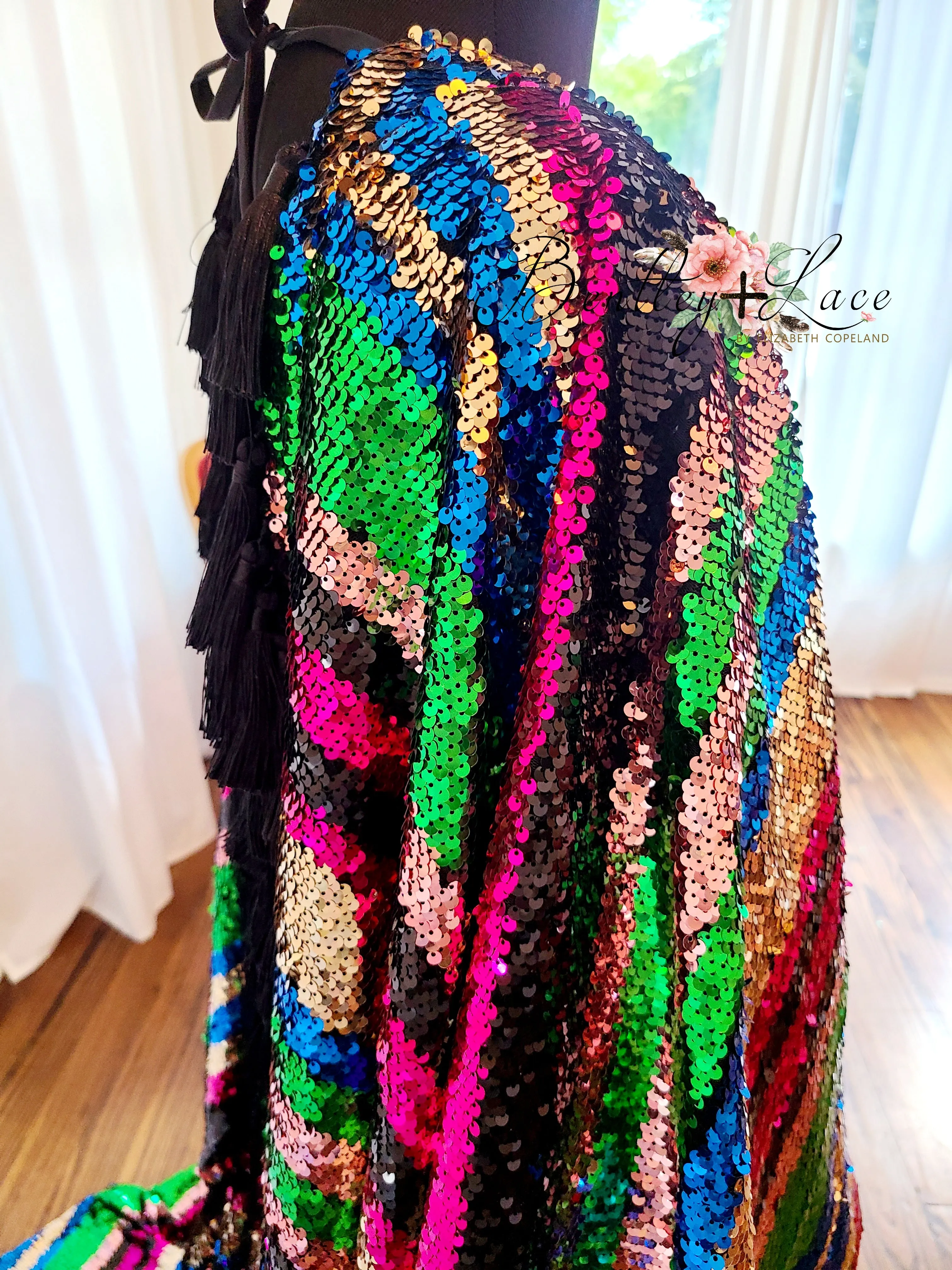 Euc Roxy -Beautiful boho inspired gown - (TEEN-ADULT) -Maternity friendly.