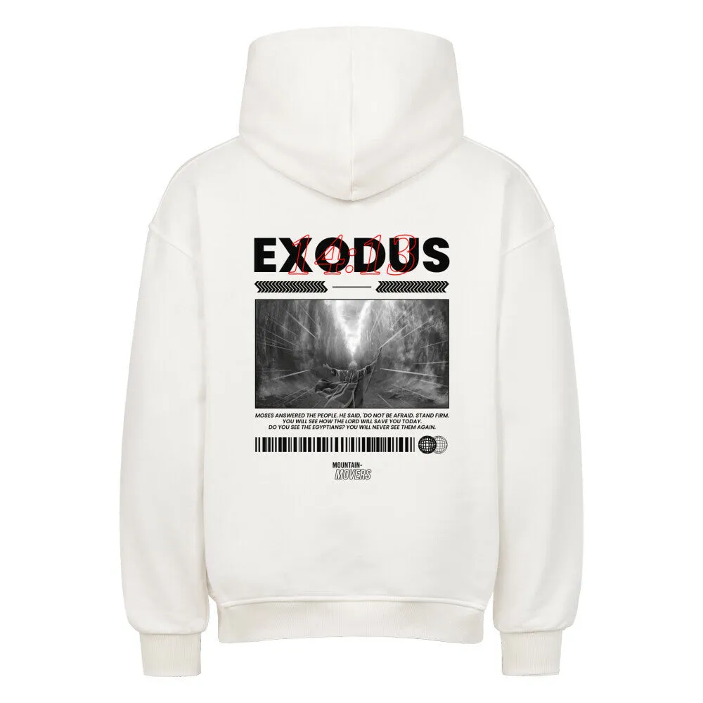 Exodus Oversized Hoodie BackPrint