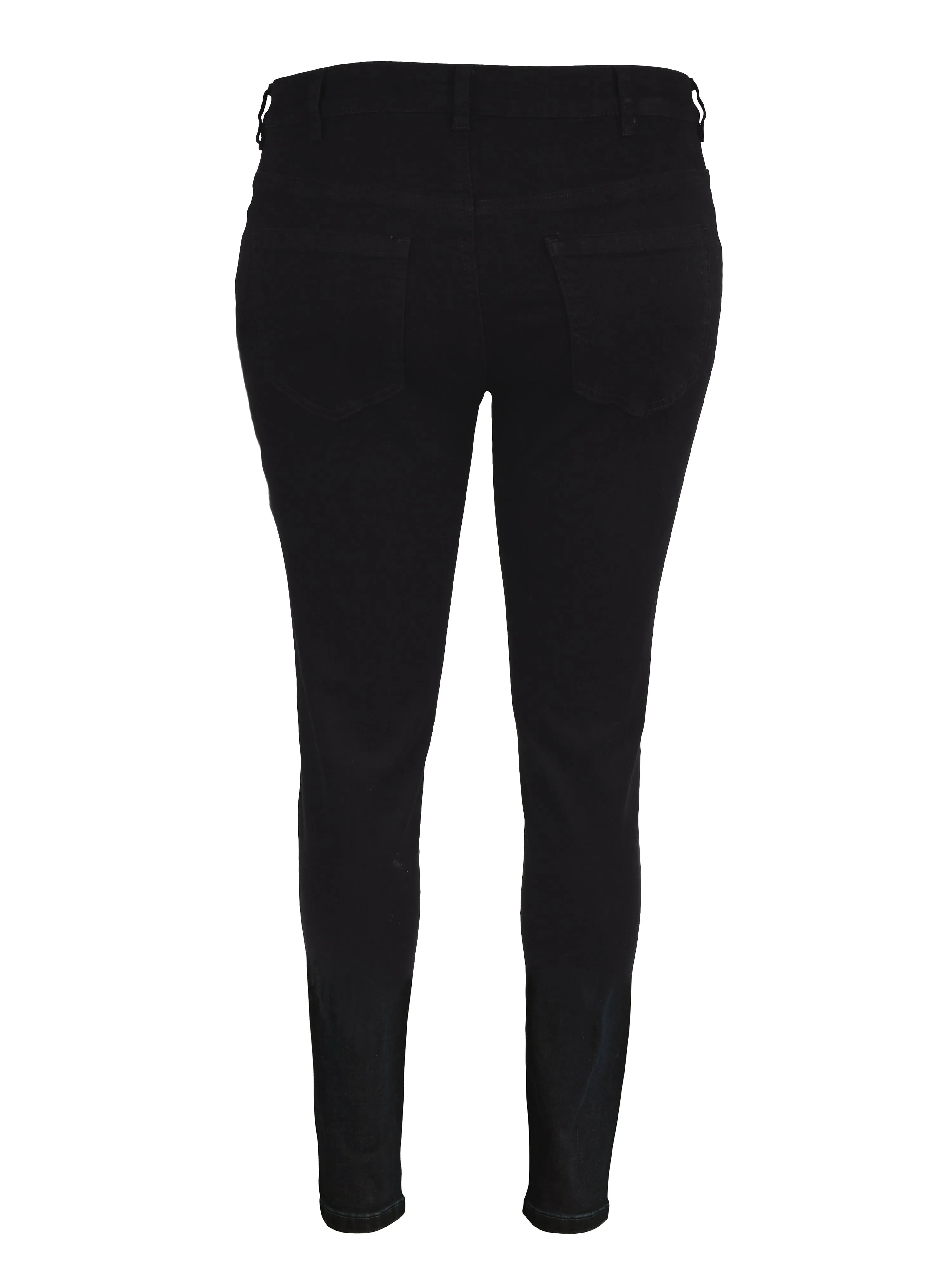 FIA LONG JEANS - Black Denim