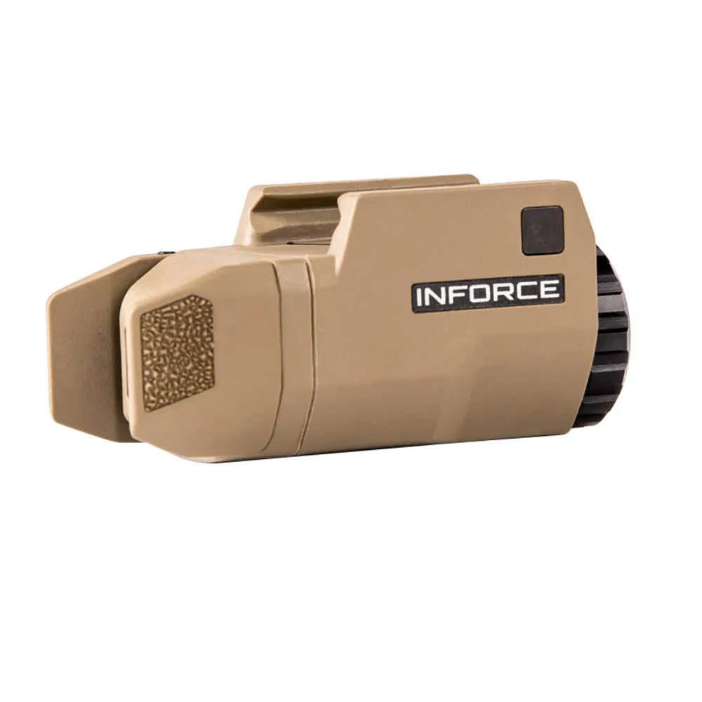 Inforce APLc Glock Compact LED Auto Pistol Light - Flat Dark Earth