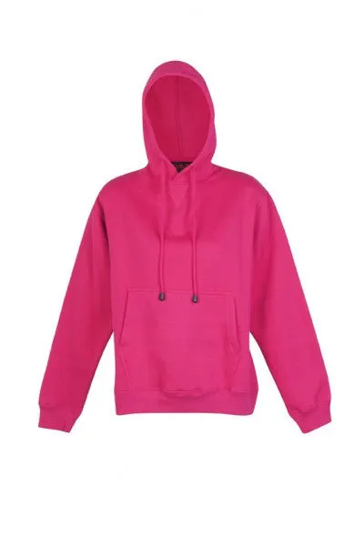 Ladies/Juniors Coloured Kangaroo Pocket Hoodie