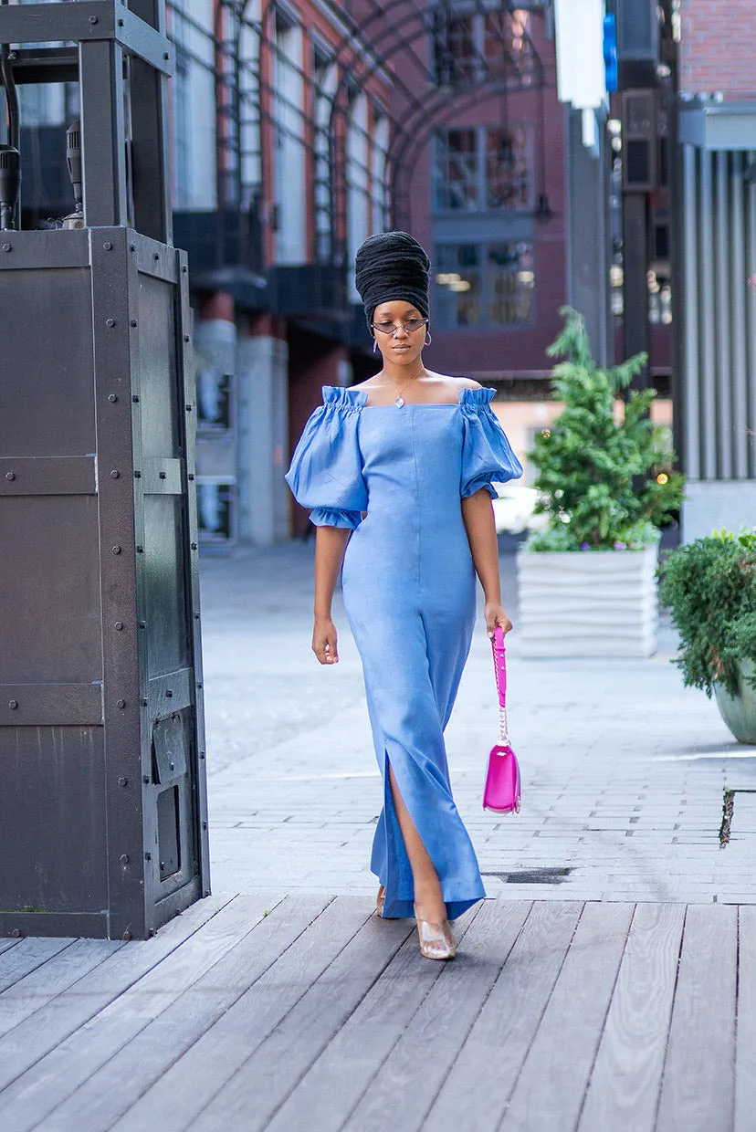 Linen Off Shoulder Jumpsuit