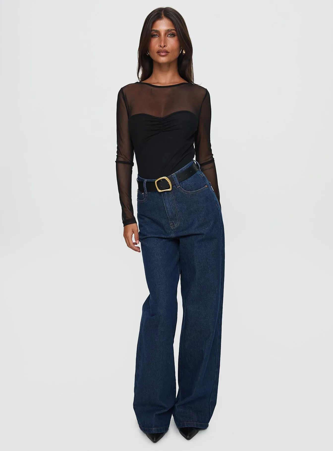 Nicolo Jeans Mid Raw Denim