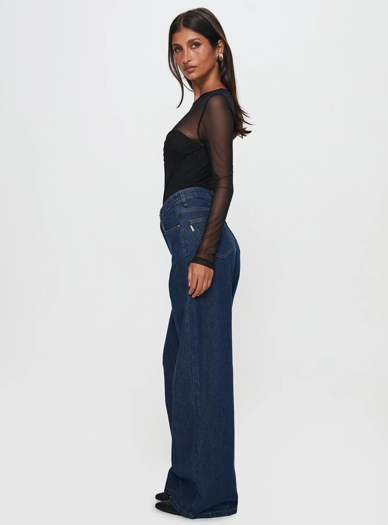 Nicolo Jeans Mid Raw Denim