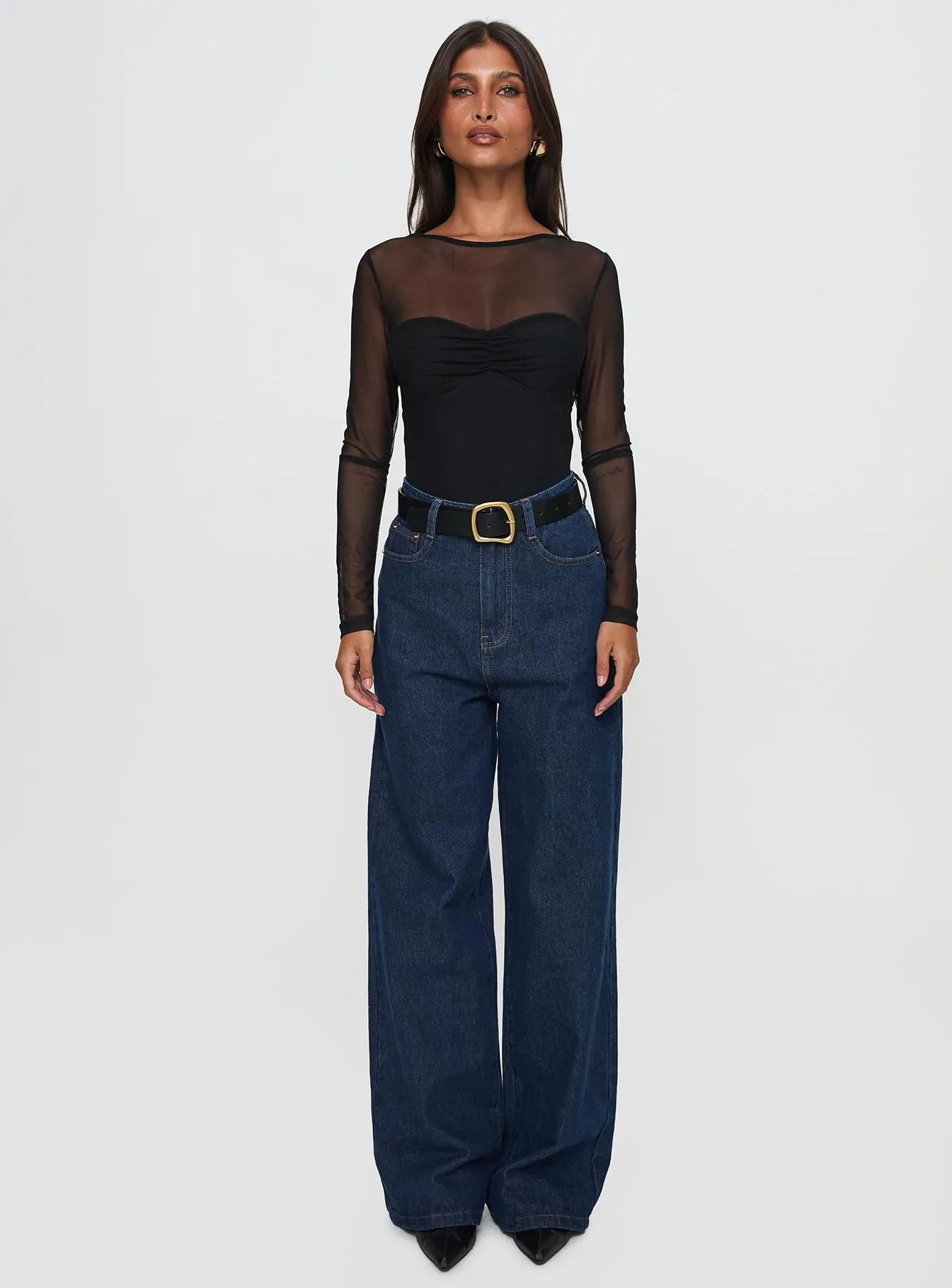 Nicolo Jeans Mid Raw Denim