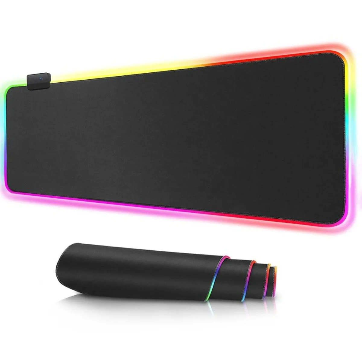 Ninja Dragon RGB Light-Up Gaming Mouse Pad - Large