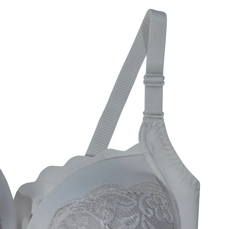 Okus - Elegant Seamless Maternity & Nursing Bra - Light Grey