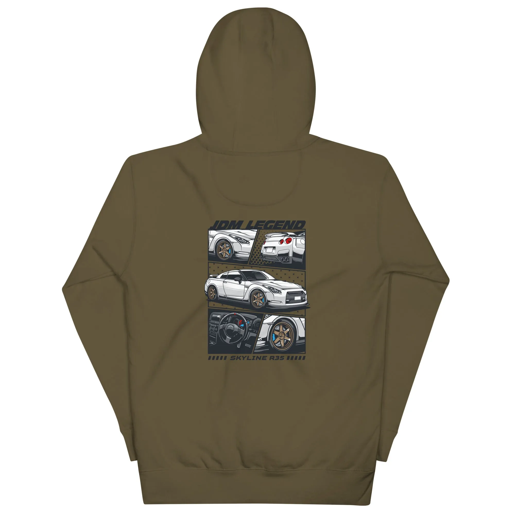 R35 Manga Premium Car Culture Hoodie