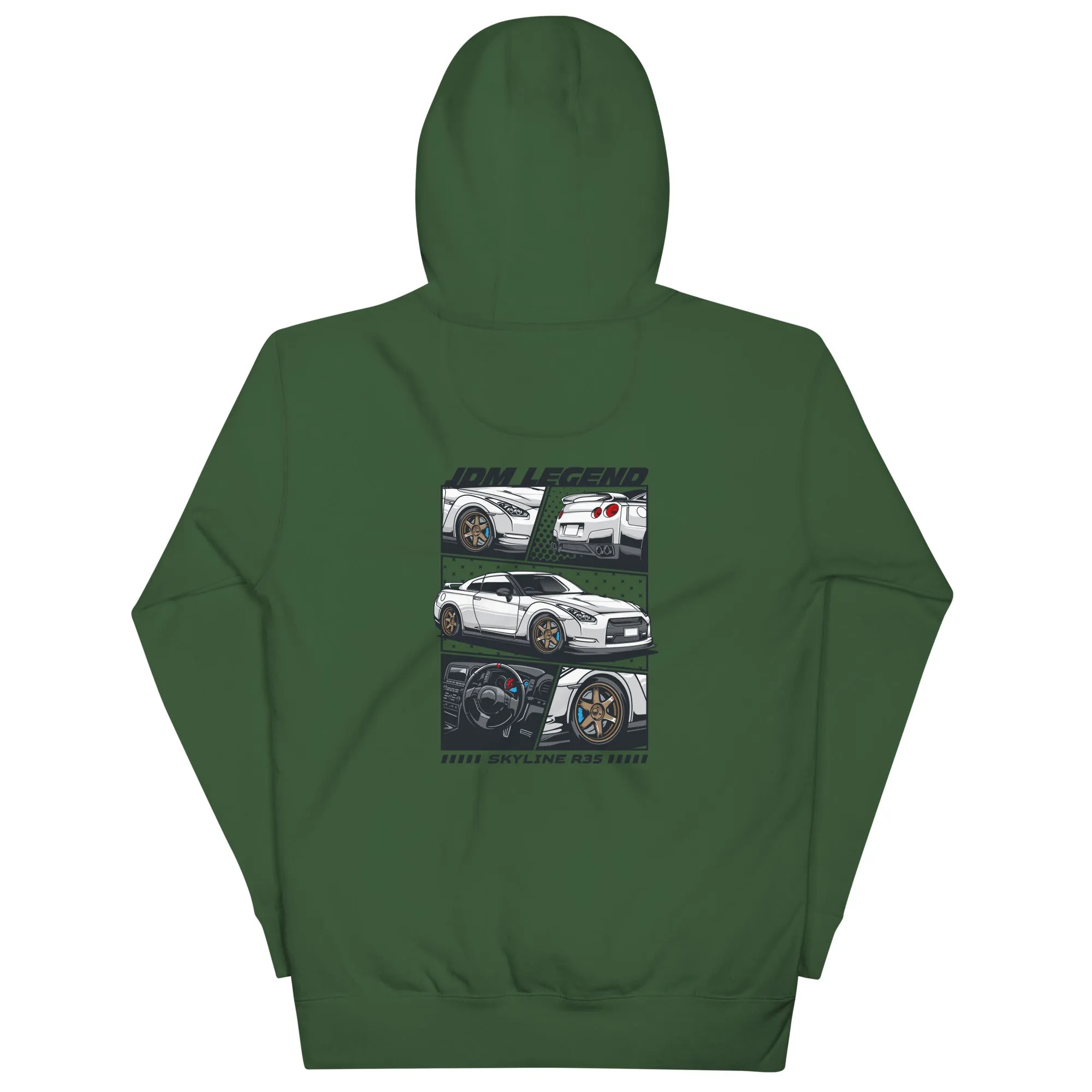 R35 Manga Premium Car Culture Hoodie
