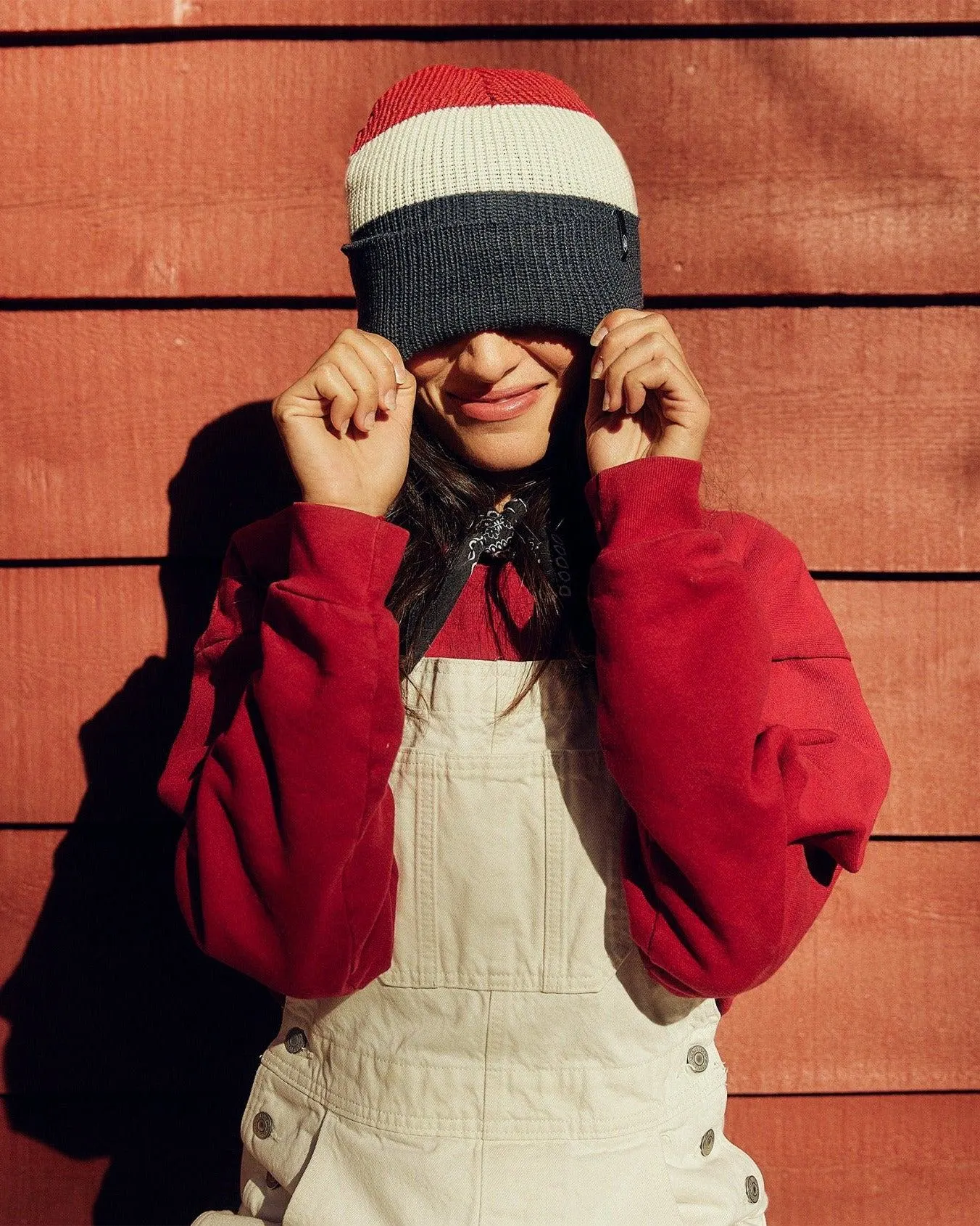 Ranger Beanie in USA Stripe