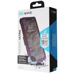 Speck Presidio Ultra Series Case and Holster for Apple iPhone XS/X - Purple/Pink