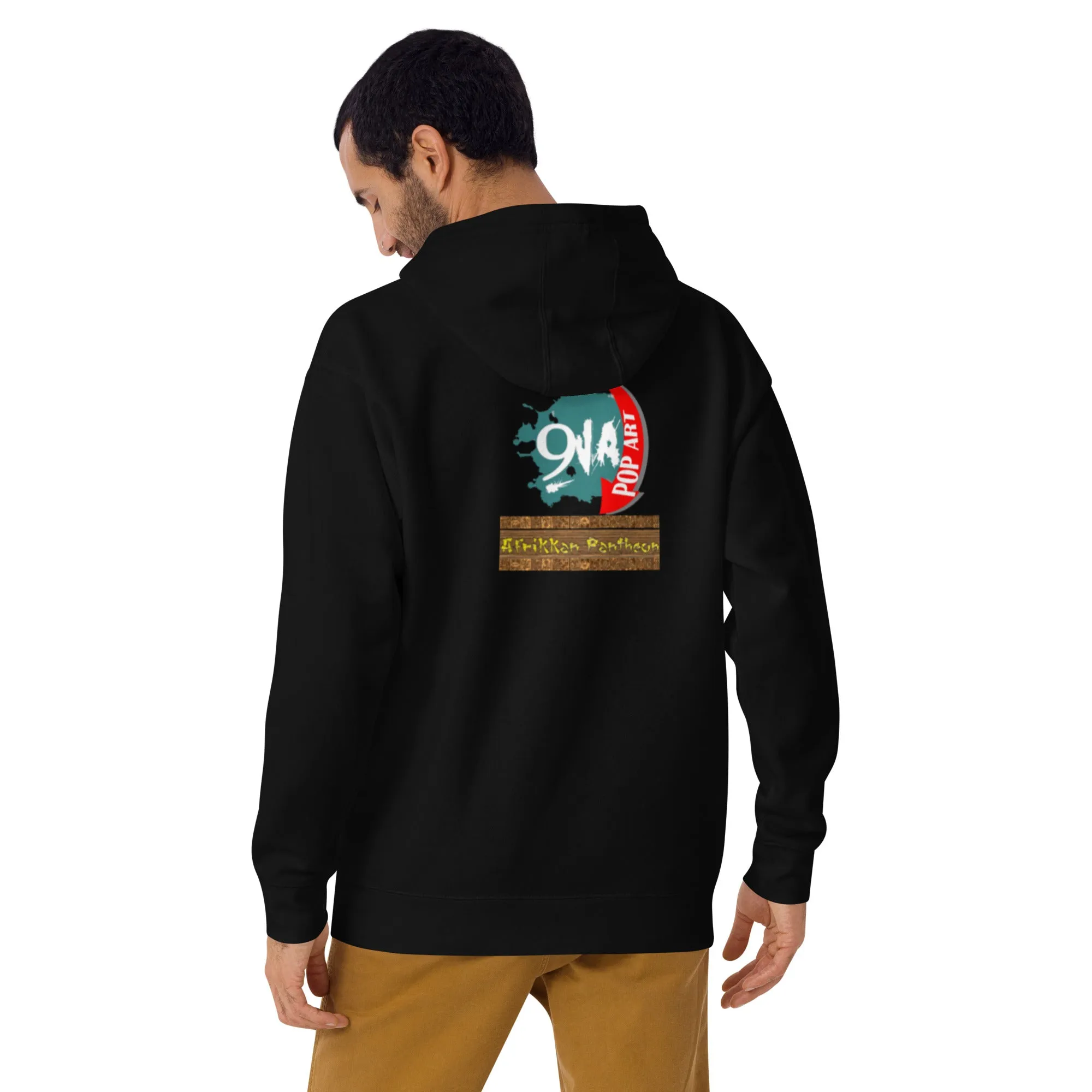 Unisex graphic Hoodie Afrikkan Pantheon (African Gods) Kangalogba